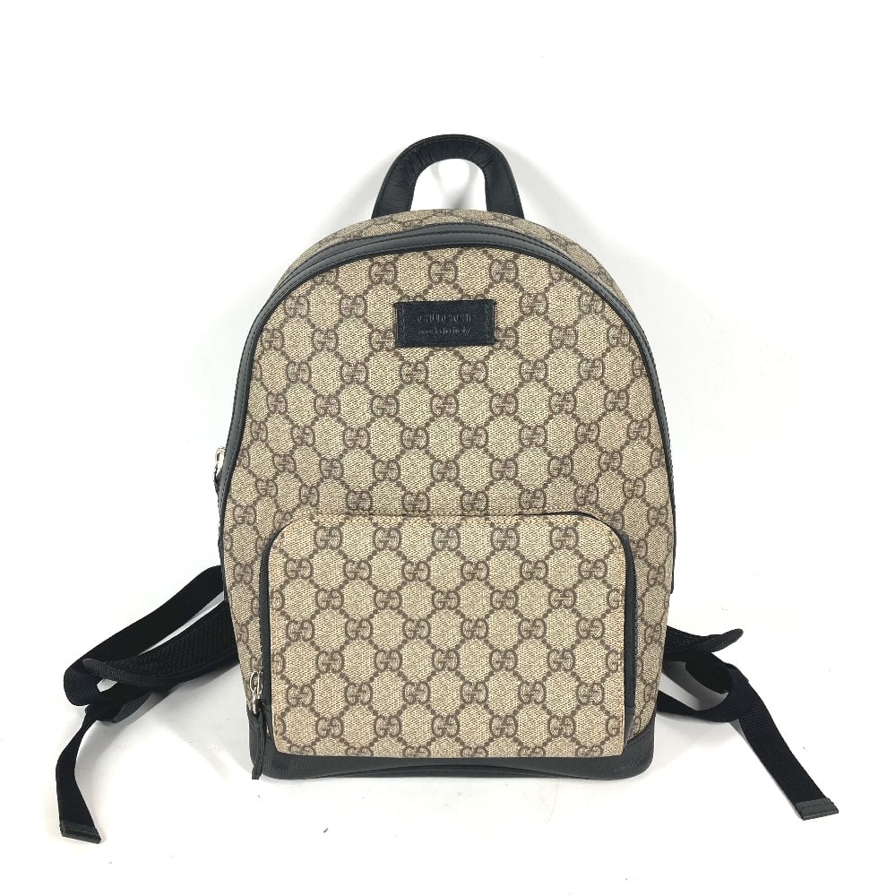 グッチ GUCCI バックパック 429020 GGスプリーム カバン ロゴ リュックサック GGスプリームキャンバス ベージュ