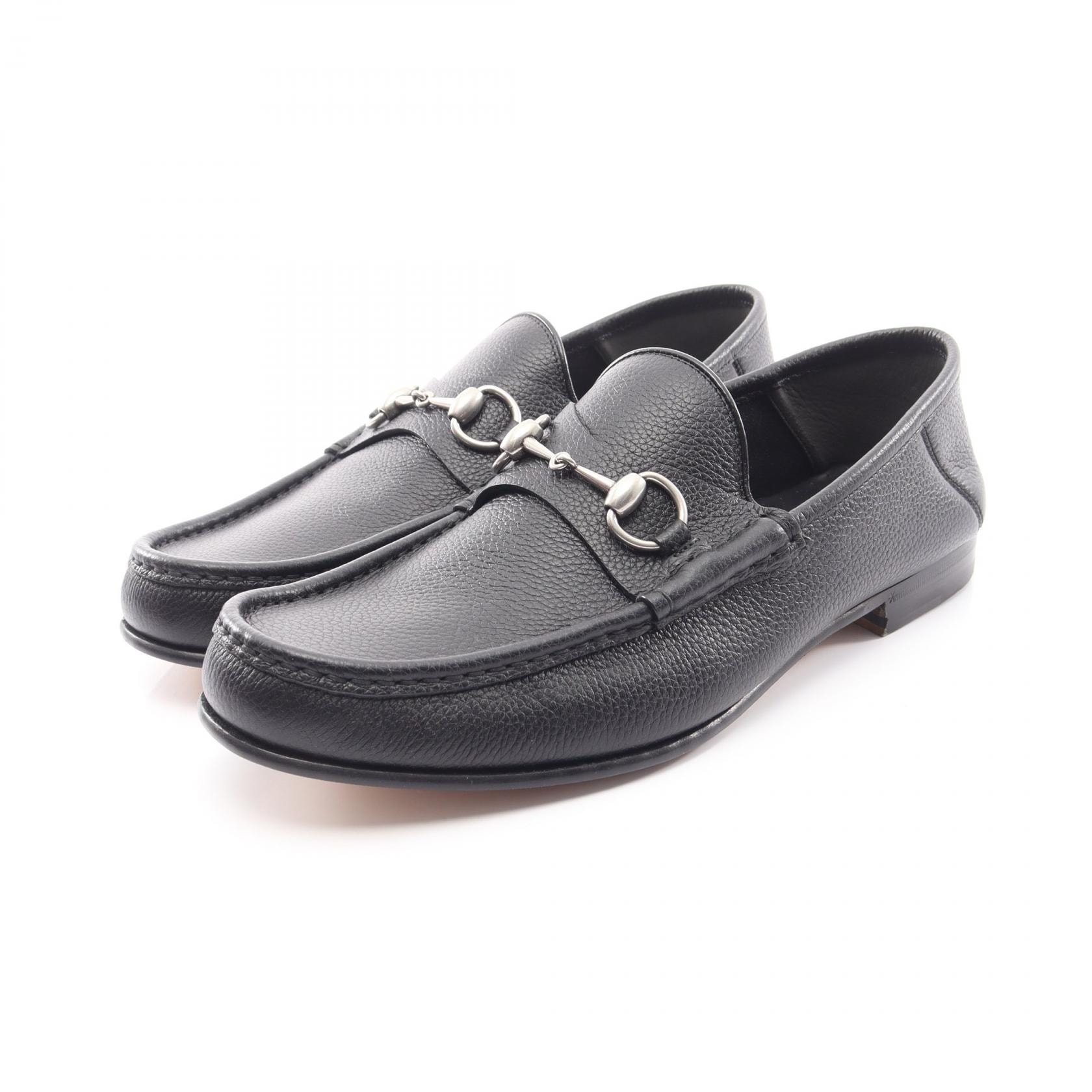 グッチ GUCCI ホースビット1953 ローファー 靴 レザー メンズ ブラック系 816370 【中古】