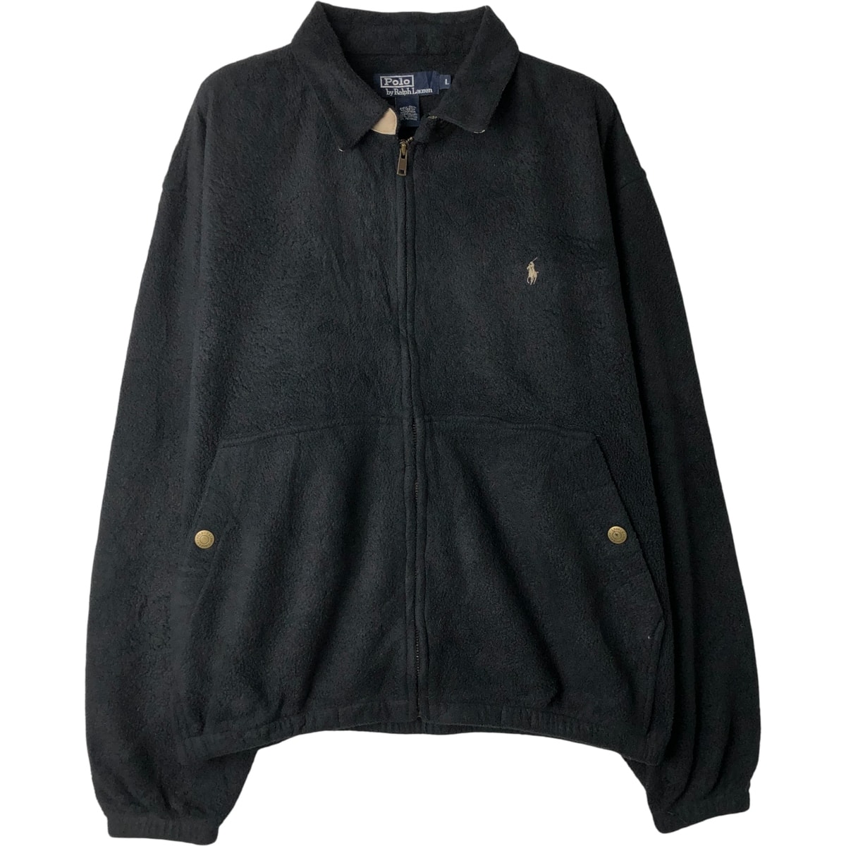 古着 ラルフローレン Ralph Lauren POLO by Ralph Lauren スイングトップタイプ フリースジャケット メンズL相当/eaa614148