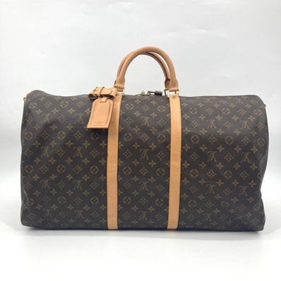 LOUIS VUITTON(ルイ・ヴィトン) モノグラム キーポル・バンドリエール 60 コーティングキャンバス / ヌメ革 M41412 ボストンバッグ ブラウン
