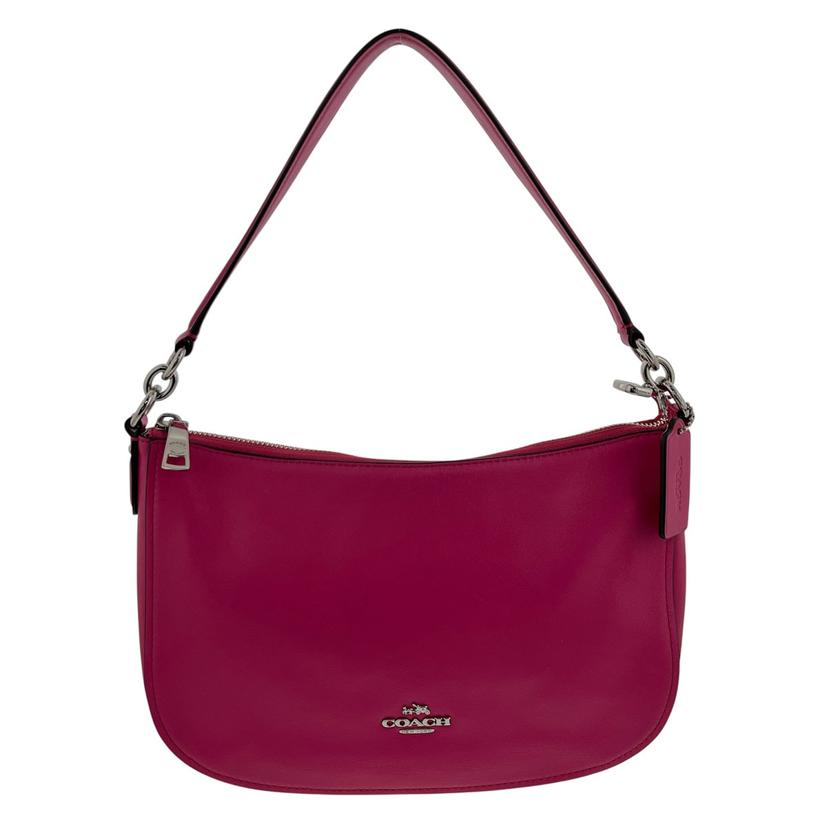 COACH コーチ ワンショルダーバッグ チェルシー ショルダーバッグ 37018 レザー ピンク  レディース【中古】