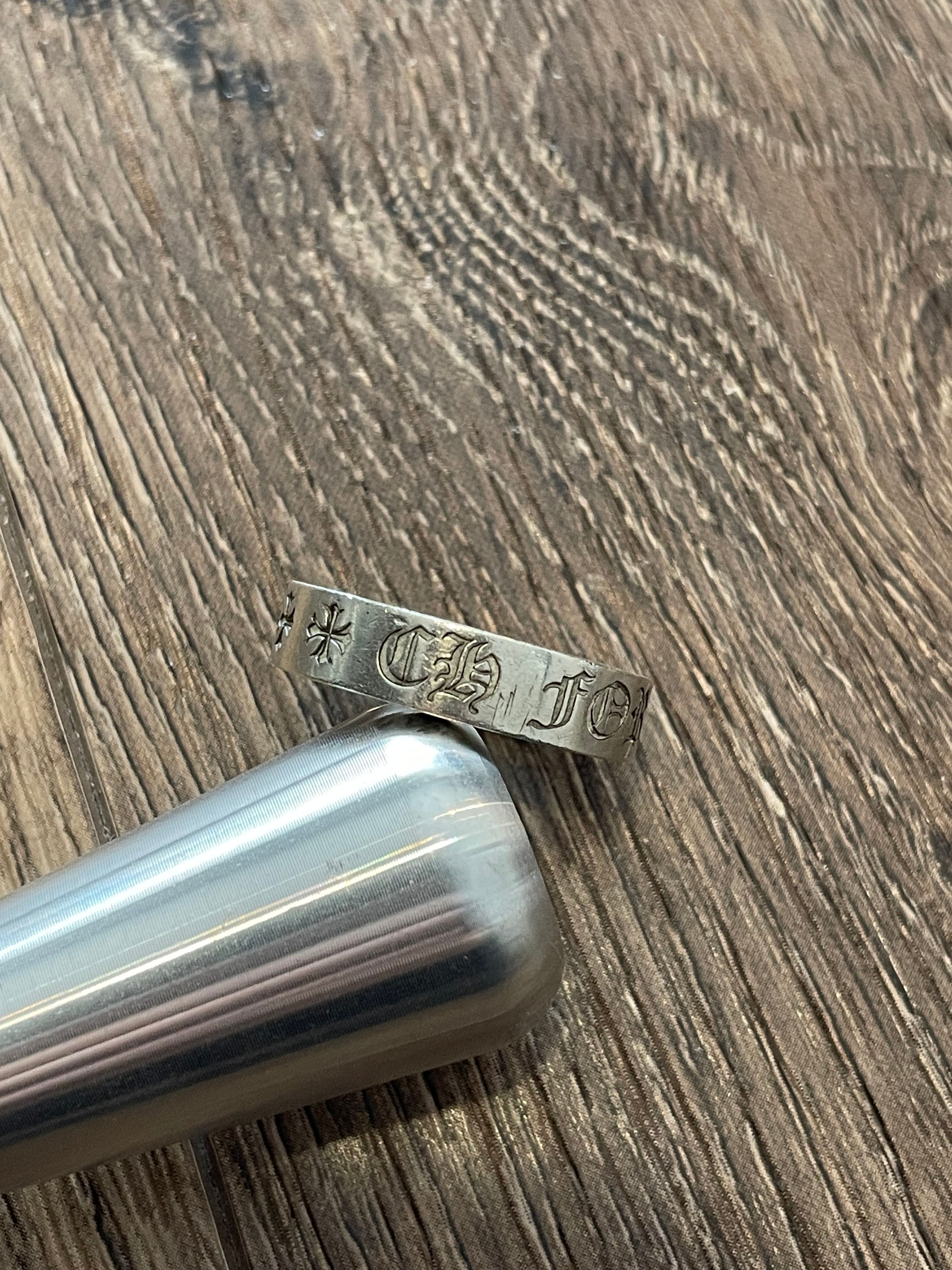 Chrome Hearts Spacer Ring 6mm CH Forever (US7.5-US13) "Silver"