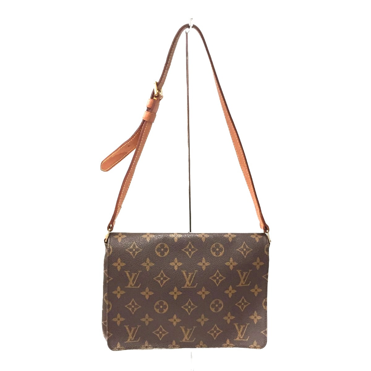 △△LOUIS VUITTON ルイヴィトン モノグラム ミュゼットタンゴ 肩掛けショルダーバッグ M51257