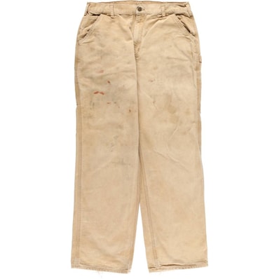 古着 カーハート Carhartt Original Dungaree Fit ダックペインターパンツ メンズw34相当/eaa610195
