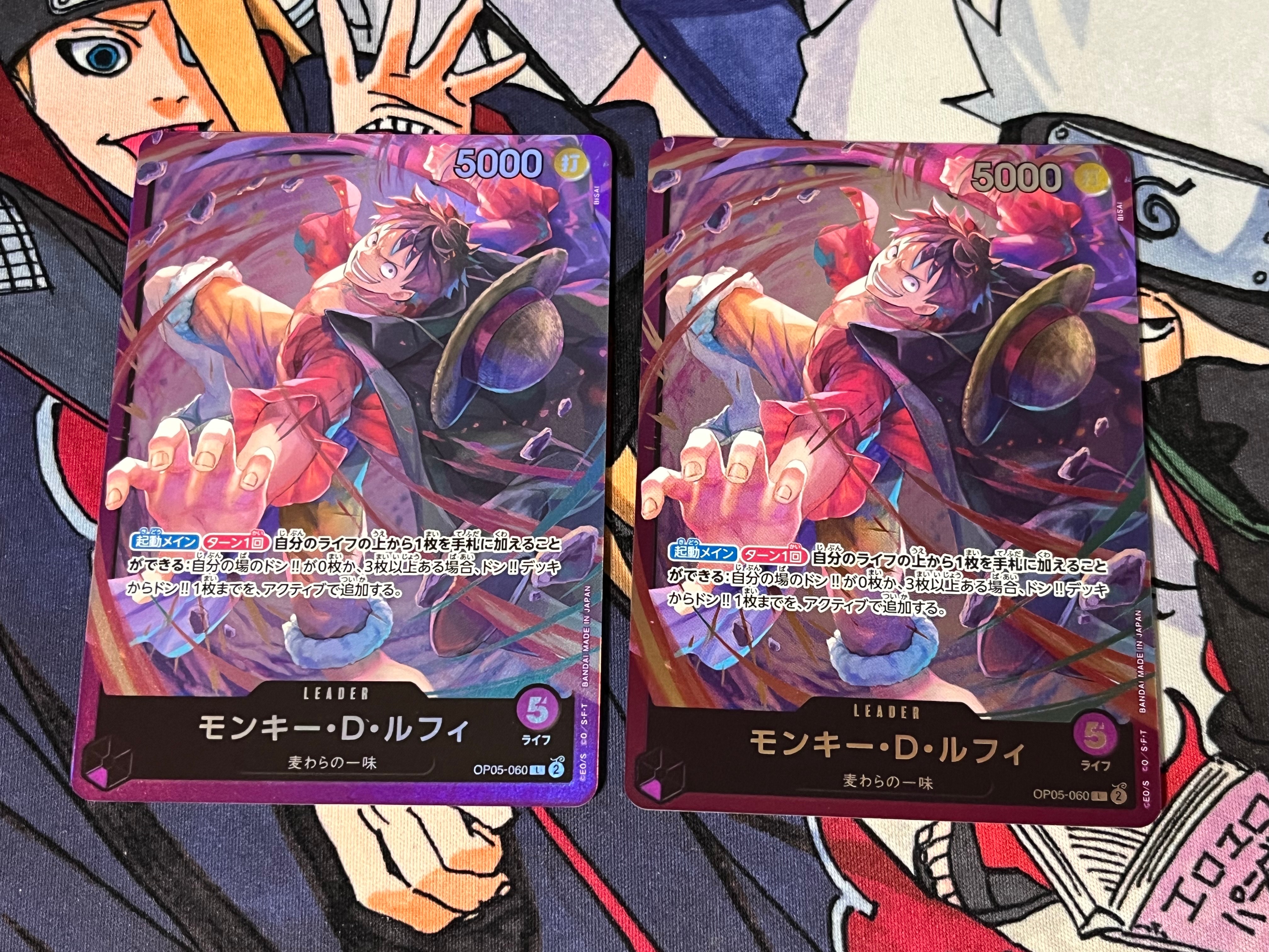 PSA10】モンキー・D・ルフィ L-P [OP05-060] (ブースターパック 新時代
