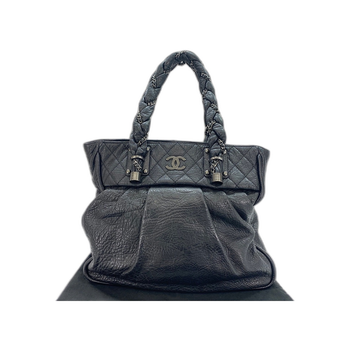 シャネル CHANEL トートバッグ レザー【中古】