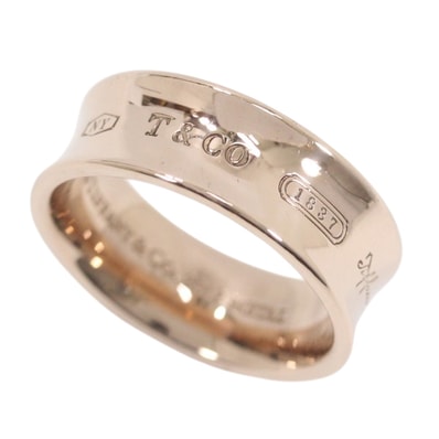 【新品同様】ティファニー リング 1837 ルベドメタル #13 ピンクゴールドカラー TIFFANY&Co. ローズ ジュエリー エレガント レディース メンズ カップル 記念日 ブランド 人気 プレゼント ギフト 結婚指輪