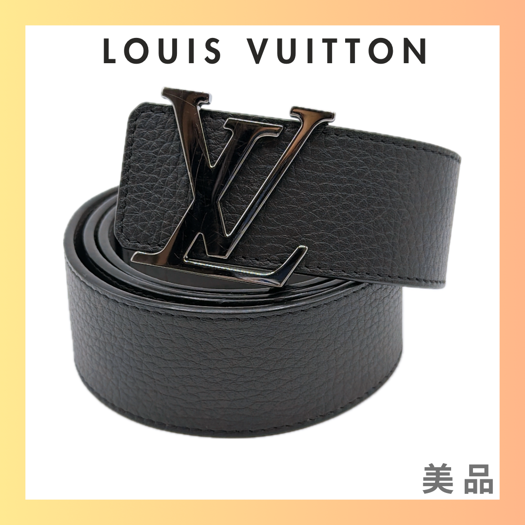 ルイヴィトン サンチュール LVイニシャル ベルト M0333 リバーシブル