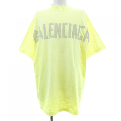 バレンシアガ BALENCIAGA TAPE TYPE Tシャツ ミディアムフィット 739784 TOVA9 UNISEX Tシャツ