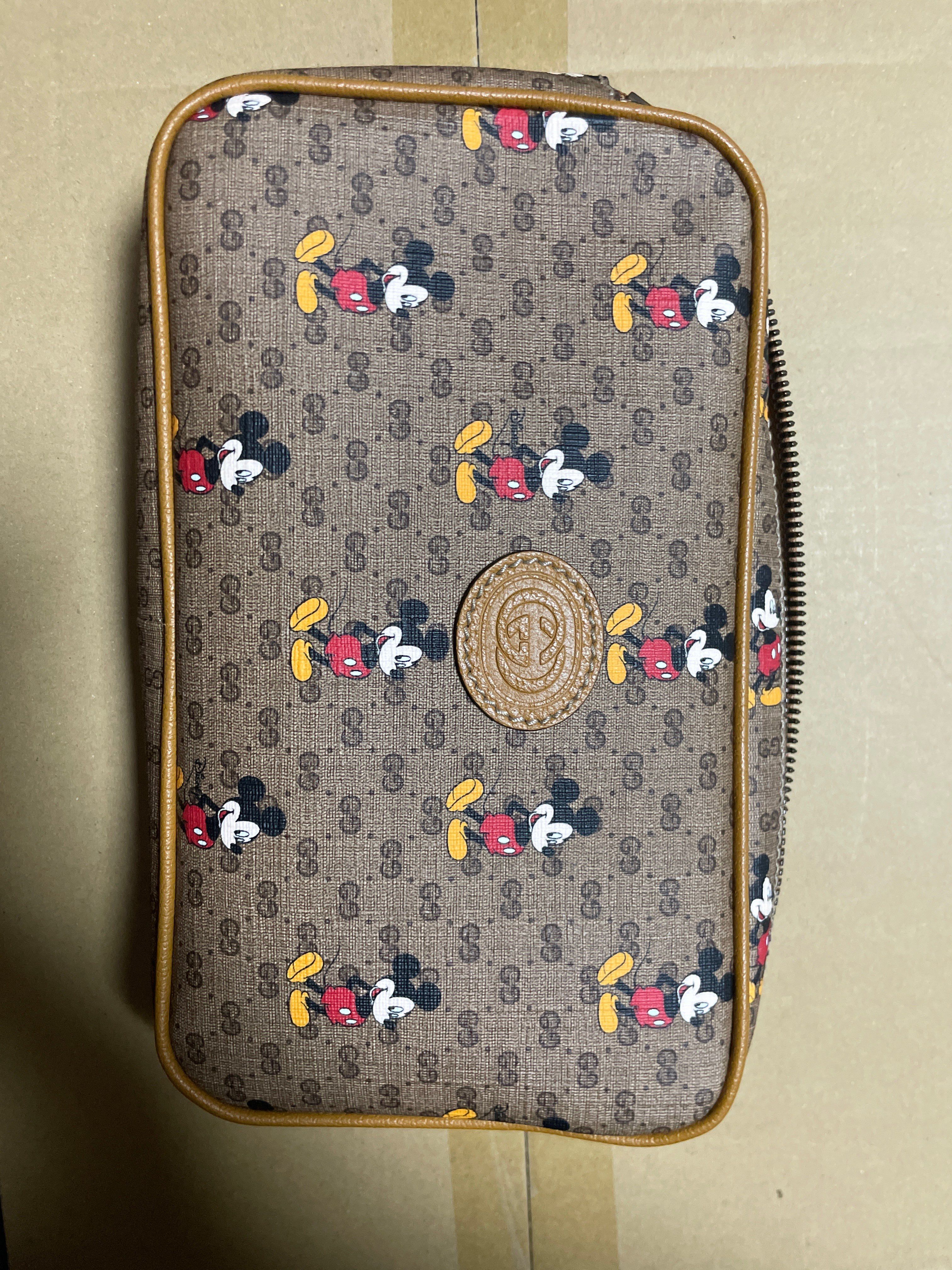 GUCCI x Disney GG Supreme Mickey Mouse Belt Bag