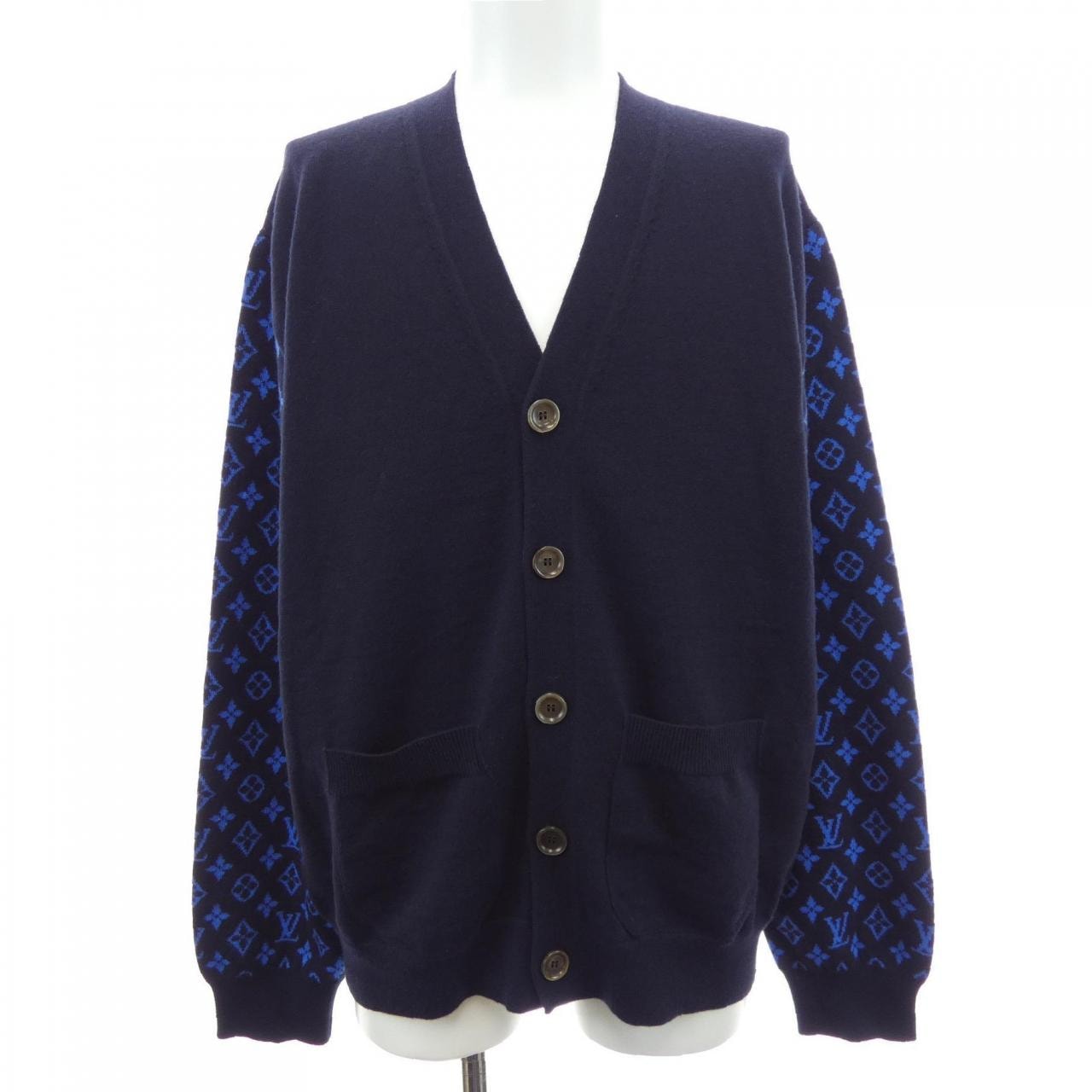 ルイヴィトン LOUIS VUITTON モノグラムミックス カシミヤカーディガン HON43WR93 カーディガン