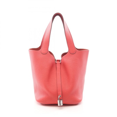エルメス HERMES ピコタンロックMM ブーゲンビリア ハンドバッグ バッグ トリヨンクレマンス トリヨンクレマンス □N刻印(2010年製造) レディース ピンク系 【中古】