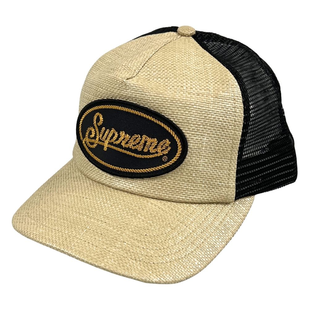SUPREME シュプリーム 26SS Raffia Mesh Back 5-Panel キャップ 56579