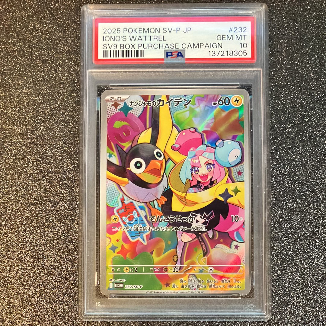 ナンジャモのカイデン P [SV-P 232](プロモーションカード「拡張パック バトルパートナーズ Box購入キャンペーン」)