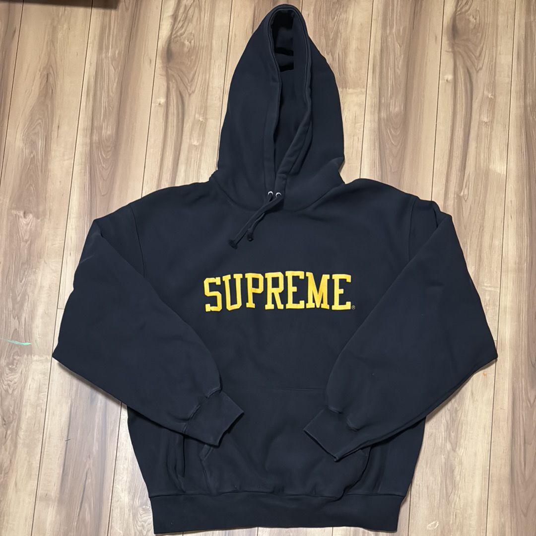Supreme Varsity Hooded Sweatshirt "Black"