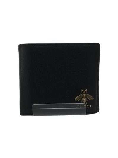 GUCCI Animalier Leather Coin Wallet