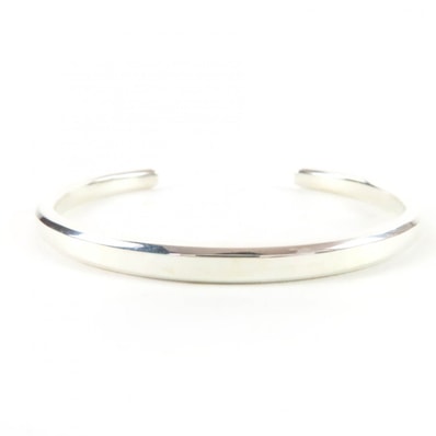 美品 ティファニー バングル メイカーズ ナロー バングル シルバー レディース