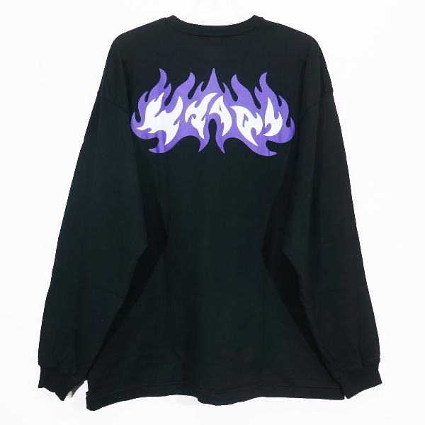 WTAPS Flammable / LS / Cotton. Hwang Yusun "Black"