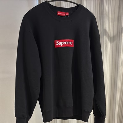 Supreme Box Logo Crewneck "Black" (22FW)