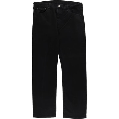 古着 リーバイス Levi's 501 ブラックデニム ストレートデニムパンツ メンズw36相当/eaa537722