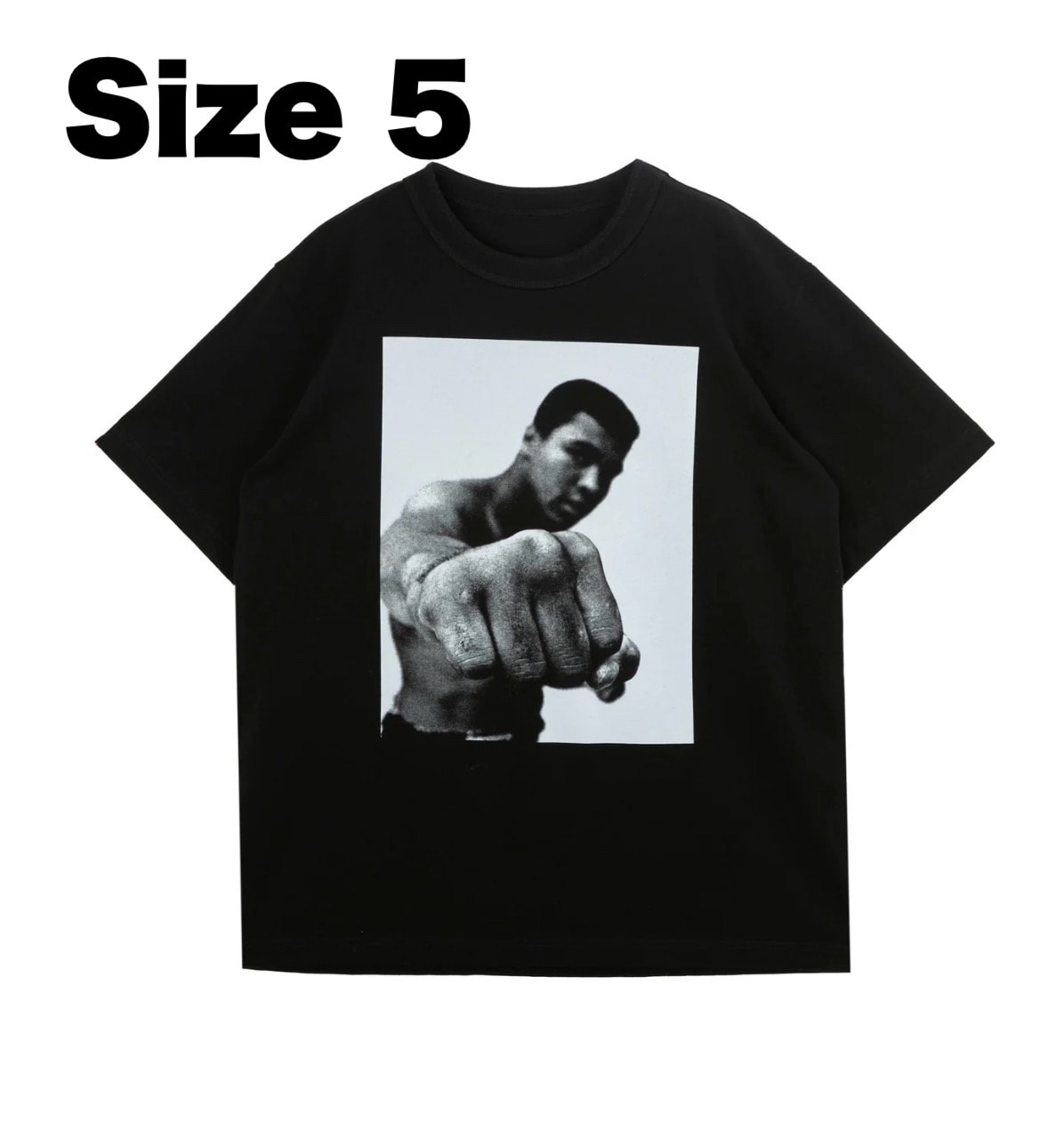 sacai x Muhammad Ali T-Shirt "Black"