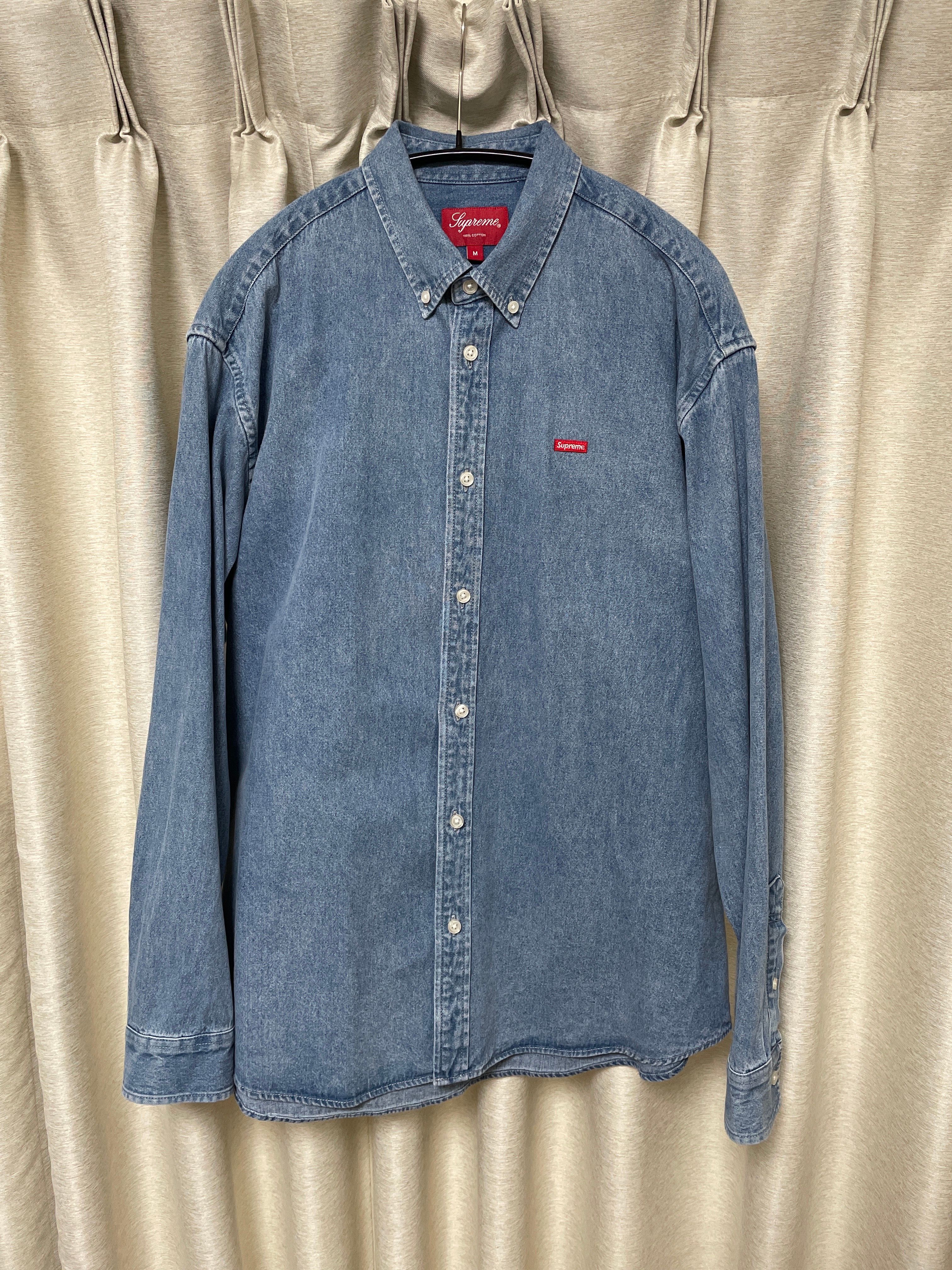 Supreme Small Box Shirt "Denim" (22SS)