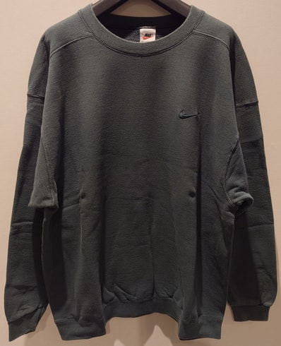 90's USA製 ナイキ スウェット モスグリーン サイズXL