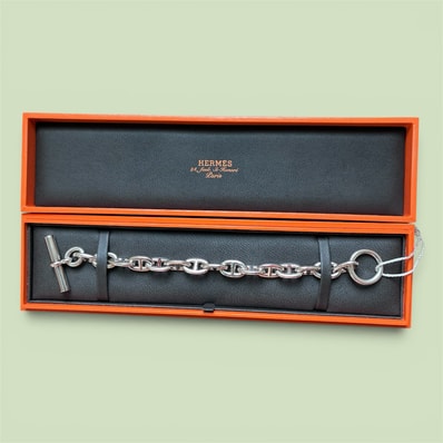 Hermes Chaine D'ancre MM Bracelet "Silver"