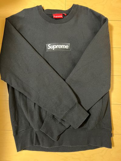 Supreme Box Logo Crewneck Sweatshirt "Black" (18FW)