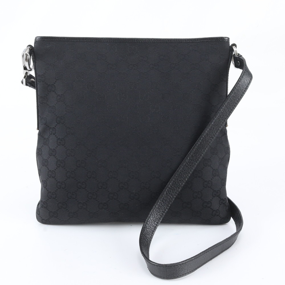 ■美品 グッチ GGキャンバス 113013 ショルダーバッグ