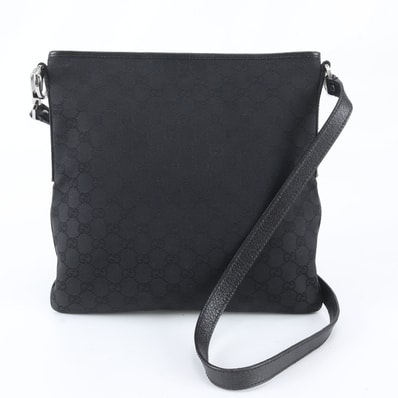 ■美品 グッチ GGキャンバス 113013 ショルダーバッグ