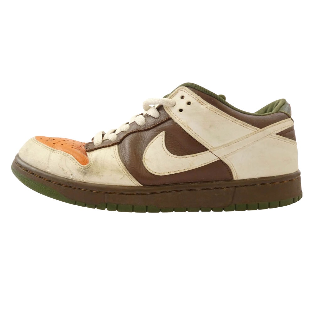 NIKE ナイキ スニーカー 304292-228 SB Dunk Low Oompa Loompa ダンク ロウ ウンパ ルンパ スニーカー オレンジ系 ブラウン系 28cm【中古】