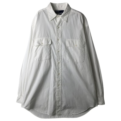 古着 ラルフローレン Ralph Lauren POLO by Ralph Lauren 長袖 コットンシャツ メンズM相当/eaa610565