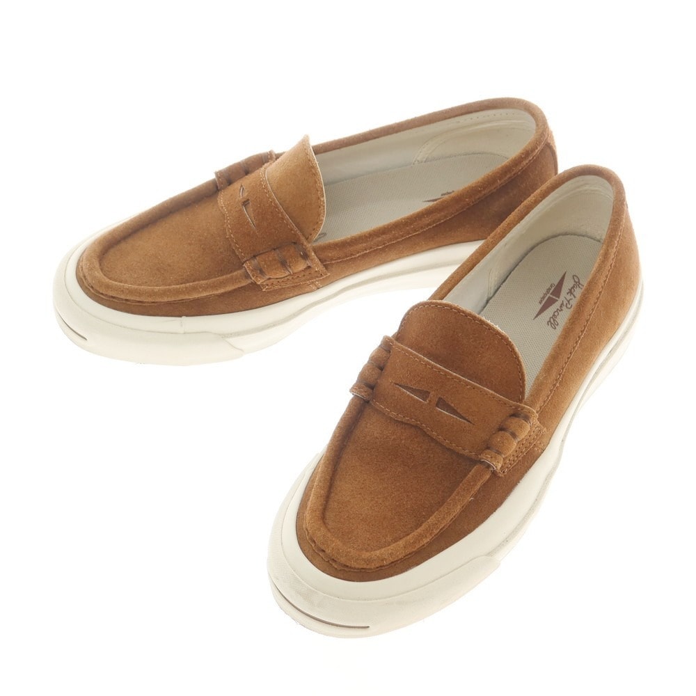 【中古】グラフペーパー Graphpaper × CONVERSE 2025年春夏 JACK PURCELL LOAFER スニーカー ブラウン【サイズ26cm】【メンズ】