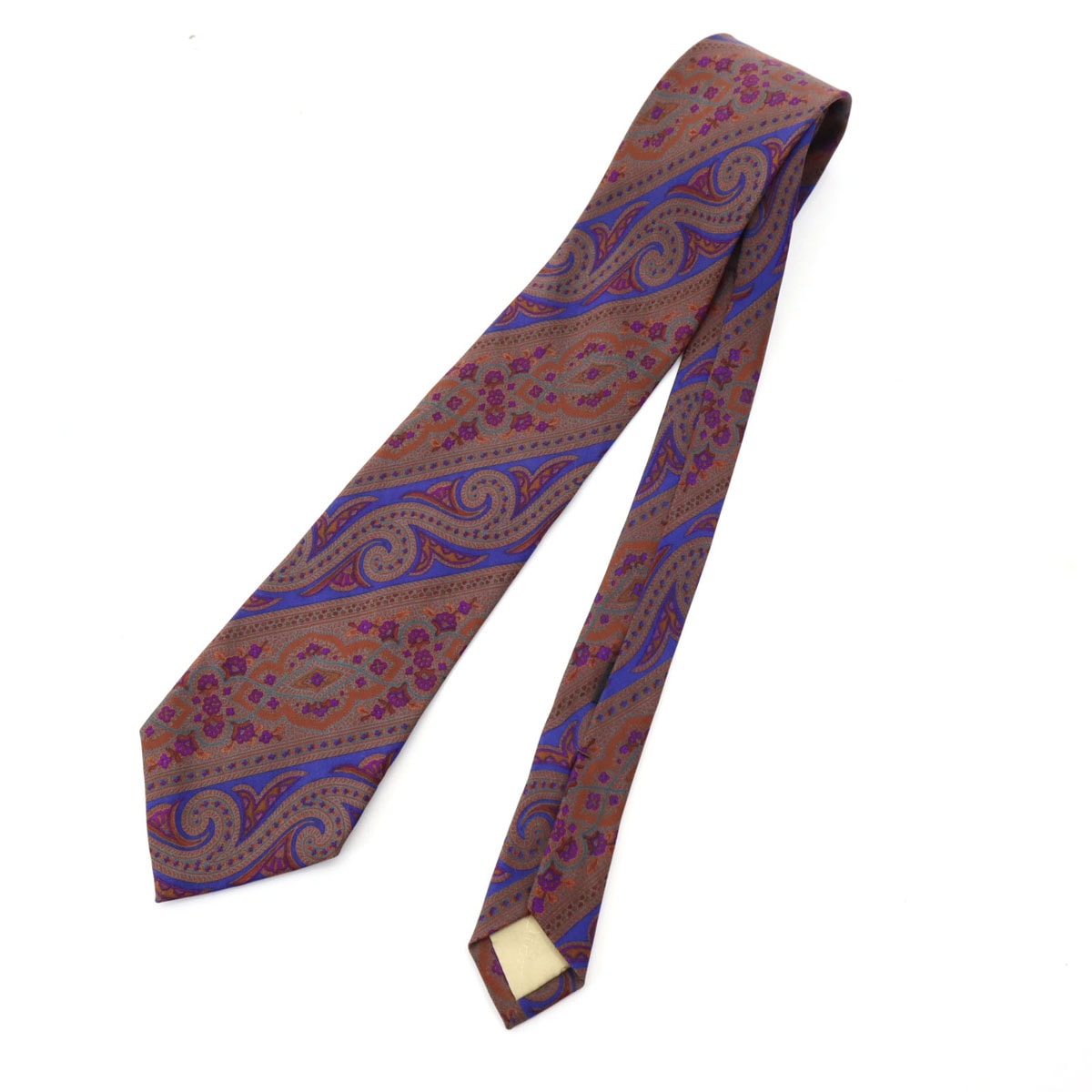 Christian Dior MONSIEUR クリスチャンディオール ムッシュ 花柄 ネクタイ ブラウン