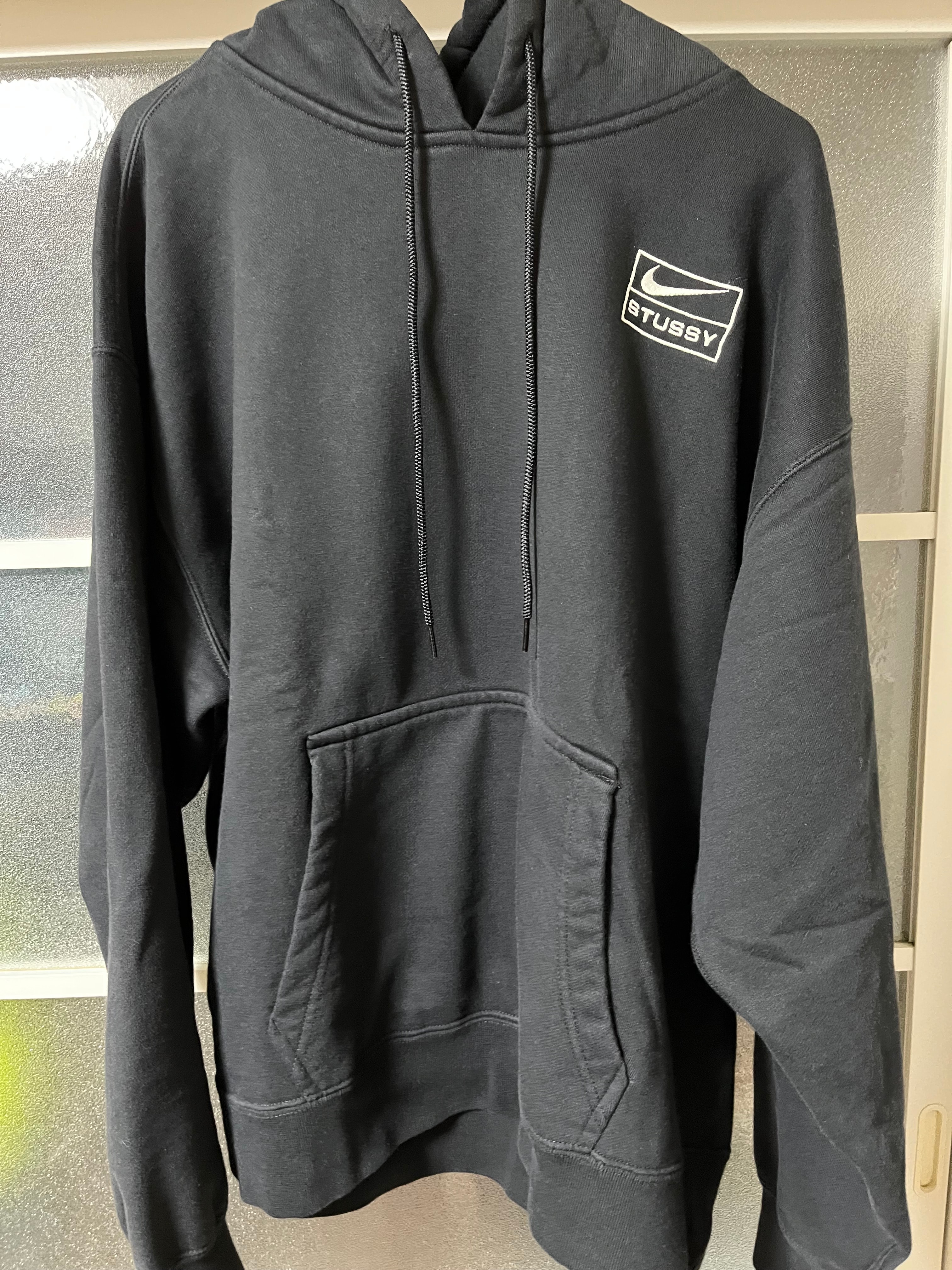 Stussy × Nike NRG Washed Hoodie (US Size) "Black" DN4028-010