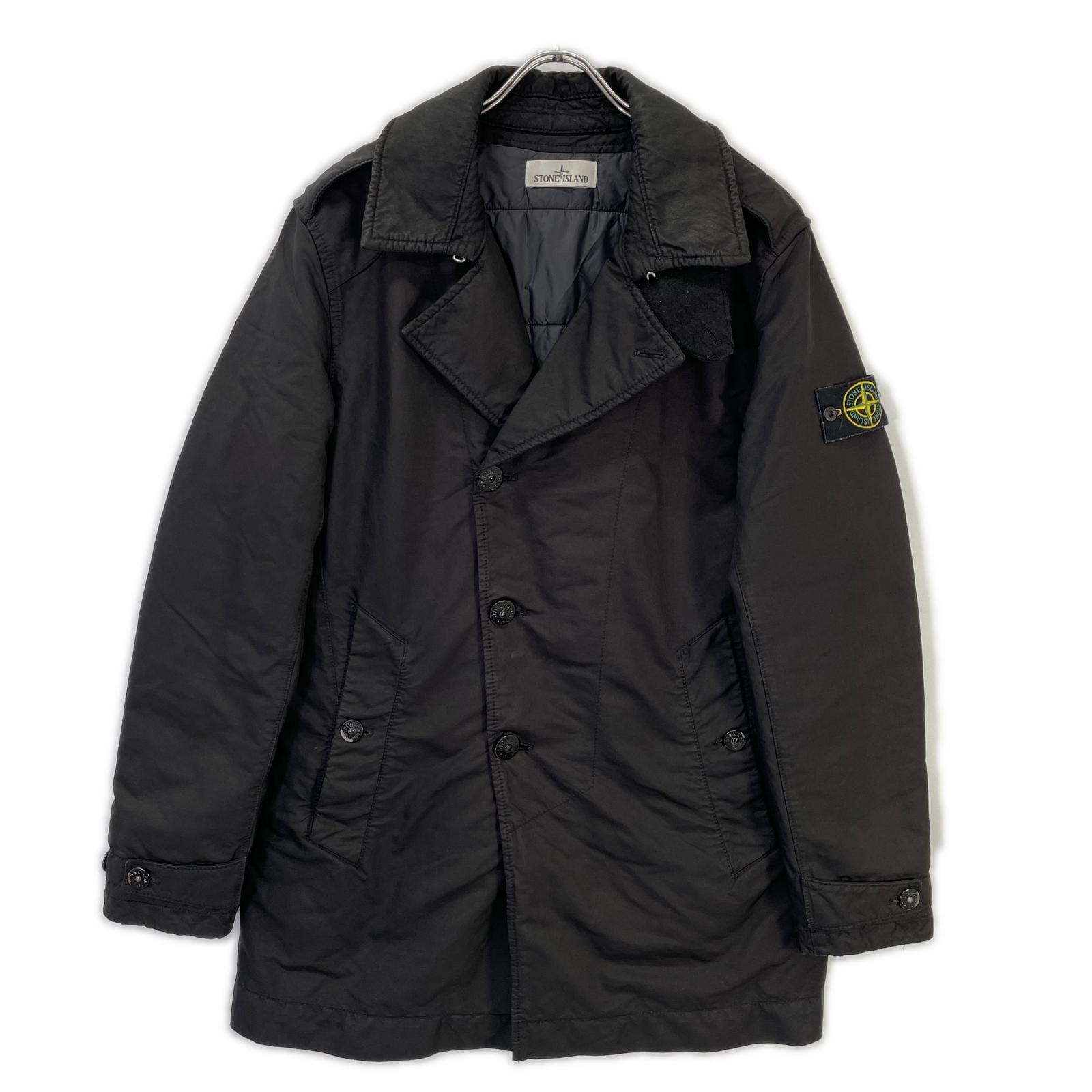ストーンアイランド 18AW 691545249 ブラック David-TC COAT/ジャケット M