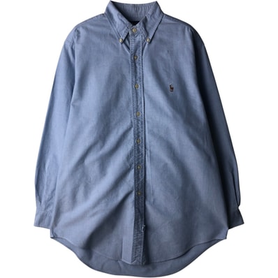 古着 ラルフローレン Ralph Lauren 長袖 ボタンダウンシャツ 15 1/2-32 メンズM相当/eaa619130