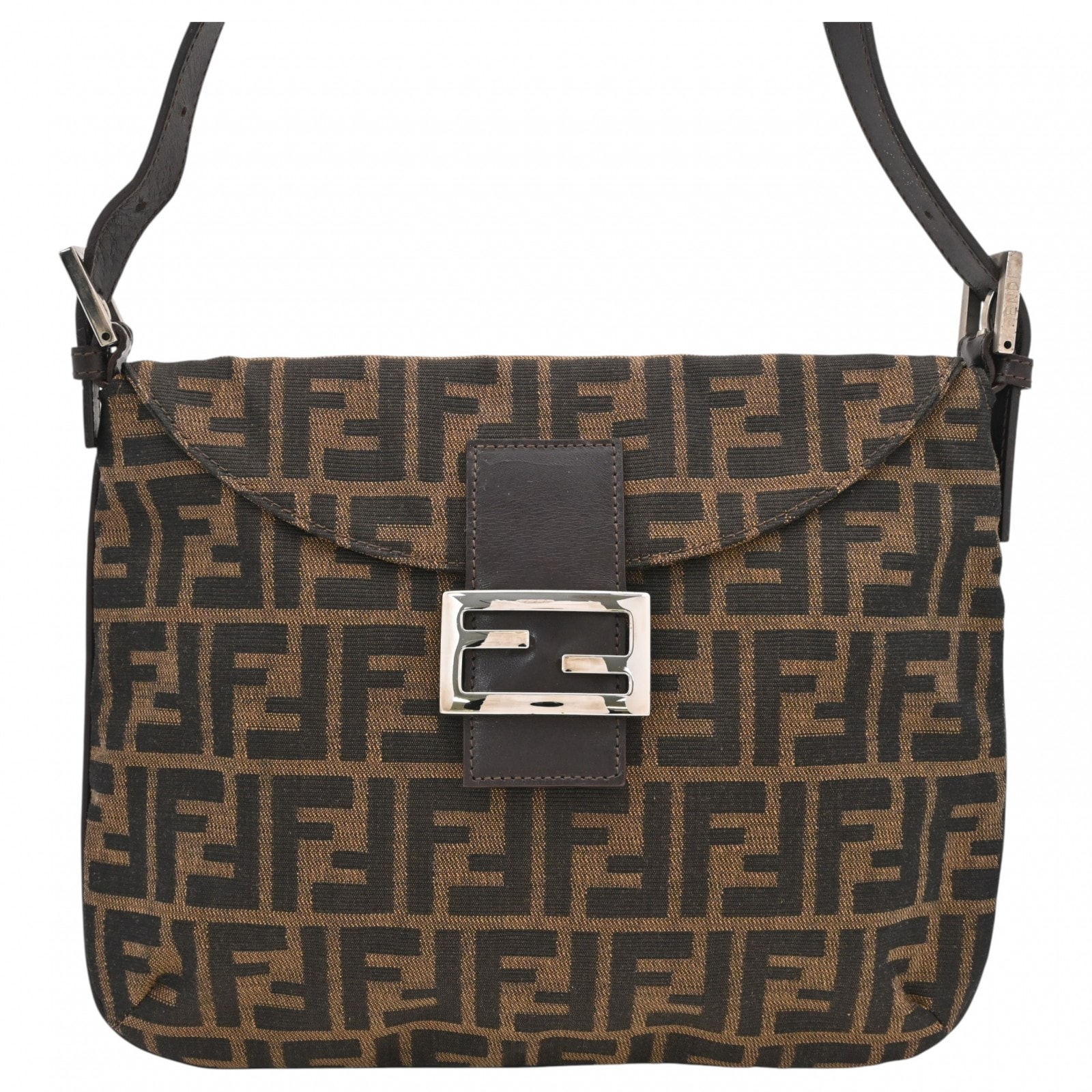 C (やや傷や汚れあり)】フェンディ FENDI 肩掛け 軽量 8BR042 