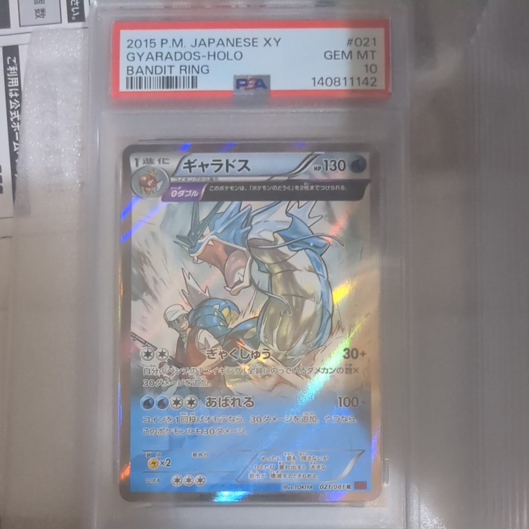 PSA8以下】ギャラドス R :1ED [XY7 021/081](拡張パック「バンデット