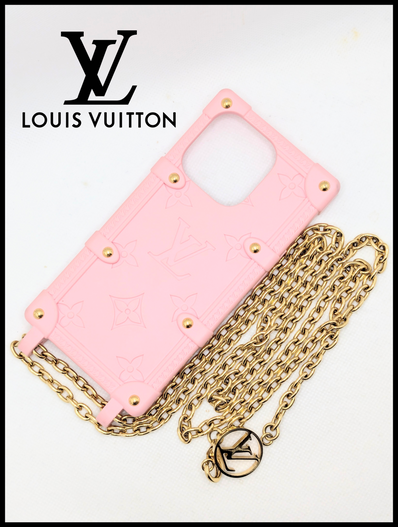 ルイヴィトン モノグラム リ トランク IPHONE14PRO ピンク