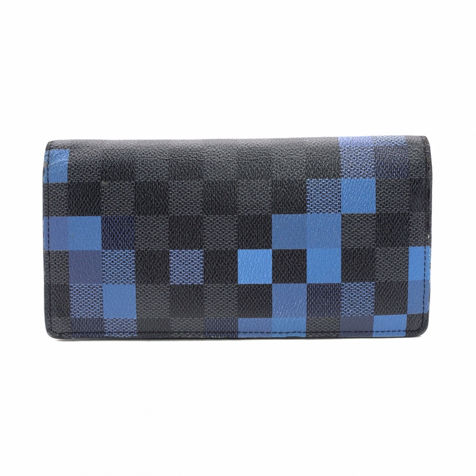 ルイヴィトン ポルトフォイユ ブラザ ダミエ グラフィット ピクセル 長財布