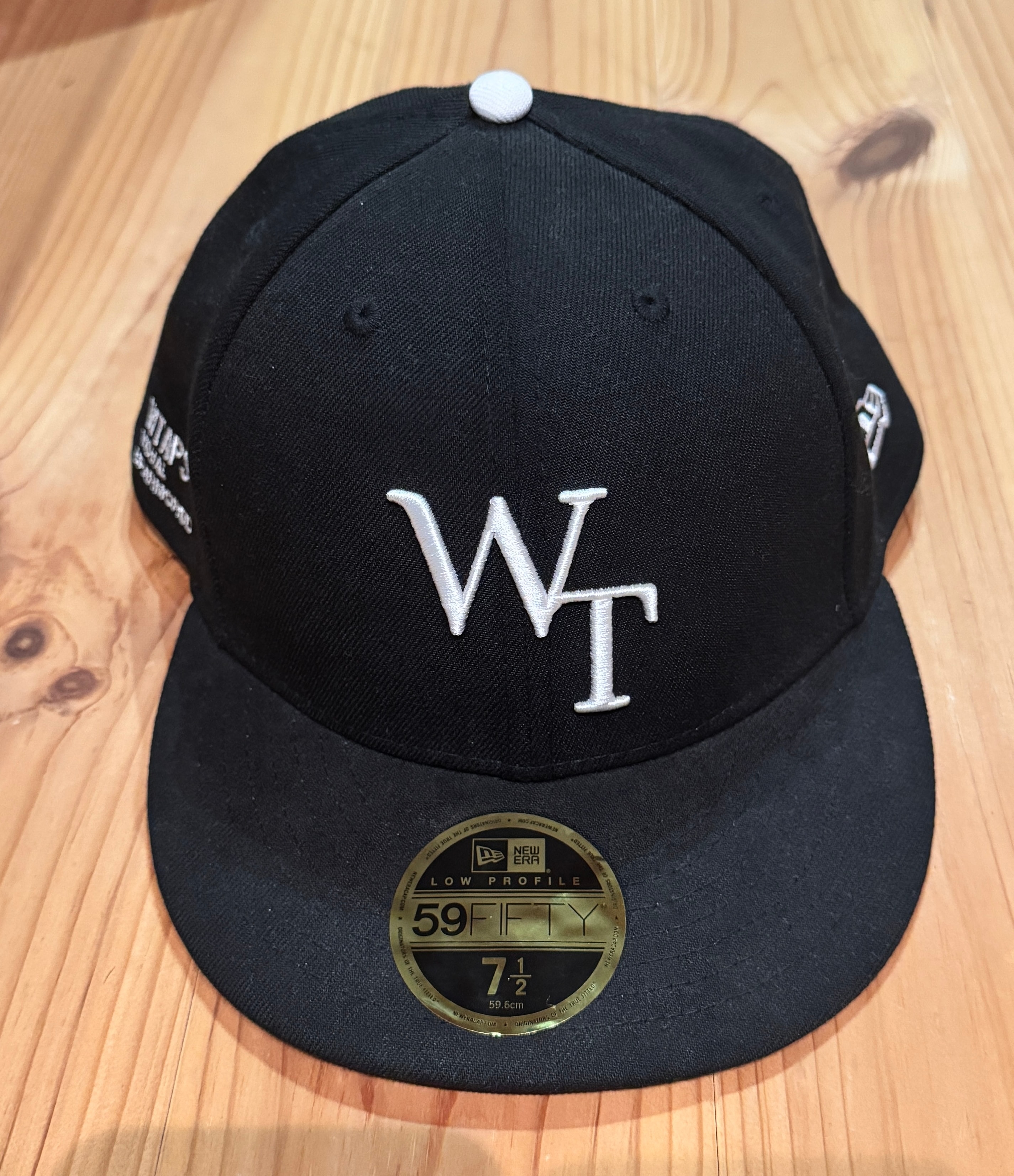 Wtaps x NEW ERA 59FIFTY Low Profile / Cap / Poly. Twill. Newera. League "Black"