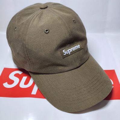 Supreme Brushed Cordura Small Box 6-Panel "Olive"