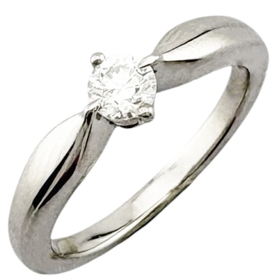 ブルガリ デディカータ・ア・ヴェネチア リング 指輪 7.5号 Pt950プラチナ ダイヤモンド レディース BVLGARI 中古