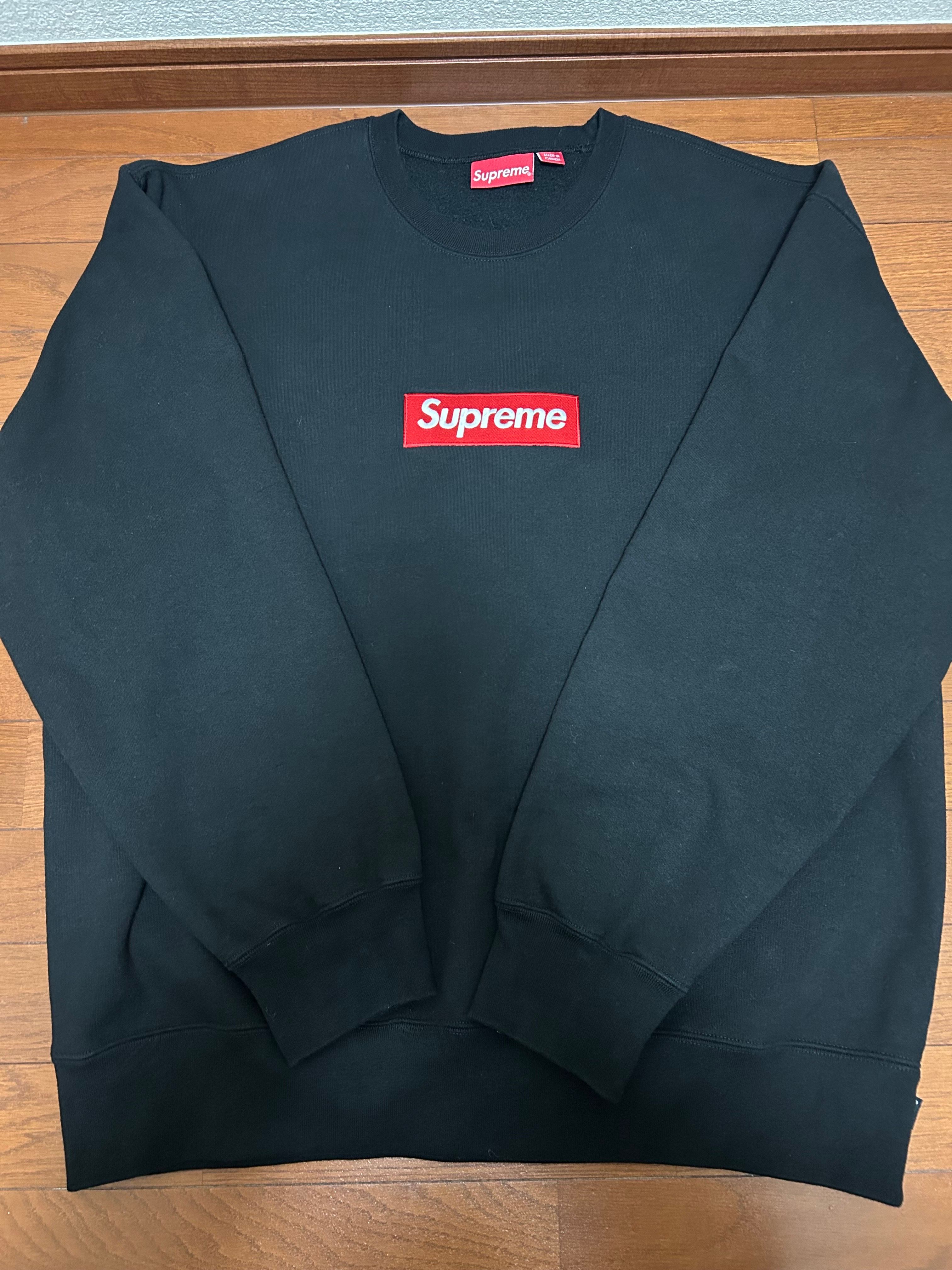Supreme Box Logo Crewneck "Black" (22FW)