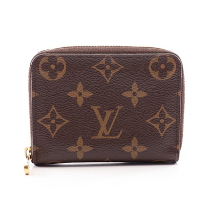 ルイ・ヴィトン LOUIS VUITTON ジッピー コインパース モノグラム コインケース 財布 PVCコーティングキャンバス モノグラム レディース ブラウン系 M60067 【中古】