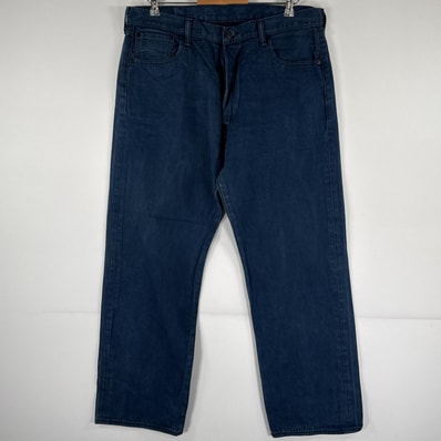 古着 リーバイス Levi's デニムパンツ 501 ジーパン ストレート 大きいサイズ ボタンフライ カラーパンツ ビッグ w38 L30 ブルー メンズ