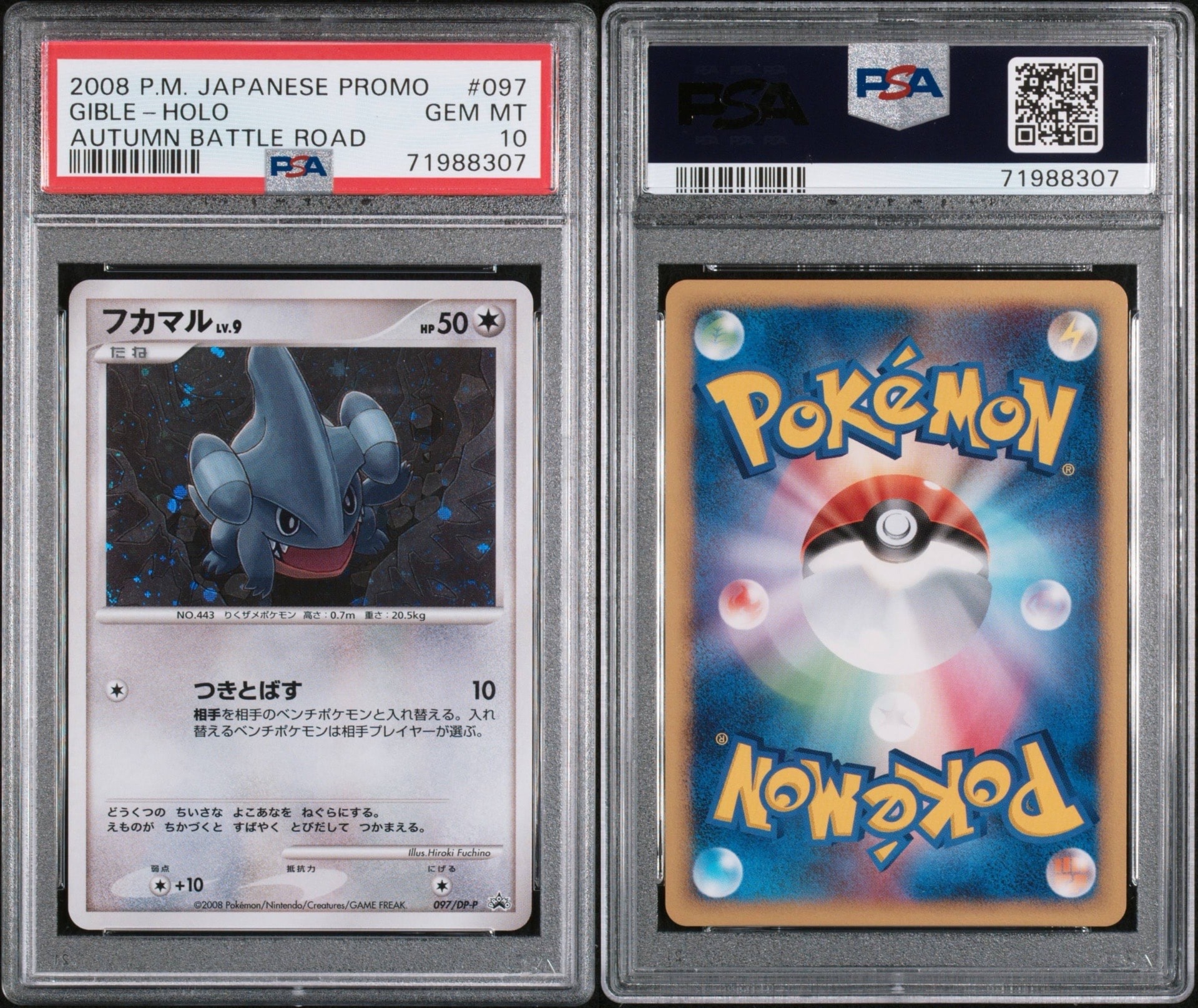 フカマルLV.9 [DP-P 097](プロモーションカード「ポケモンワールド