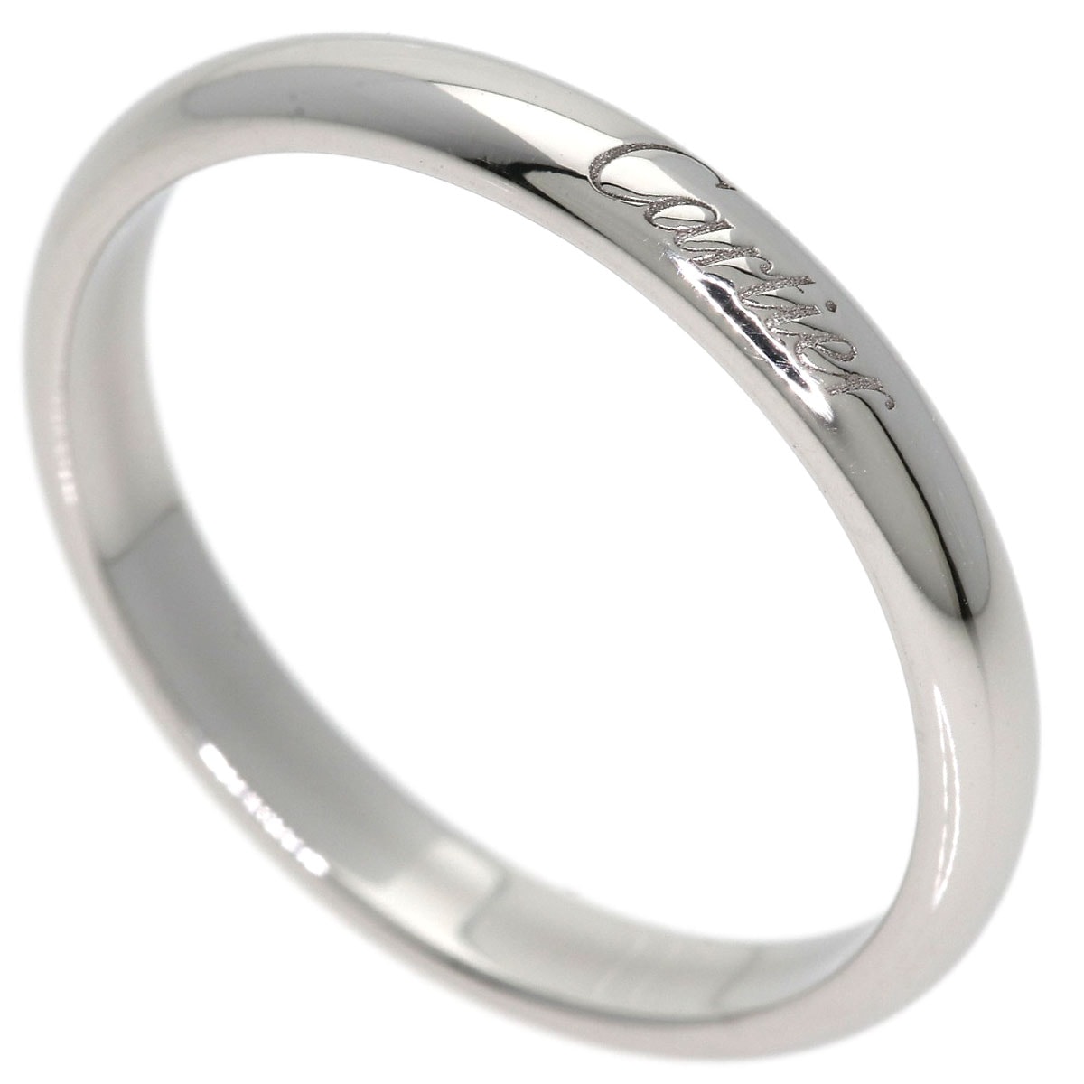 CARTIER カルティエ ウェディング  #59 リング・指輪 PT950 レディース [中古]
